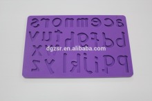 silicone alphabet shape ice tray