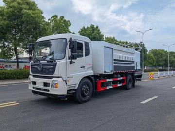 Dongfeng 4x2 blasting dust press truck