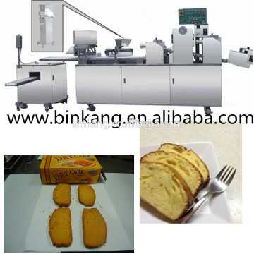 Dry cake processing machine