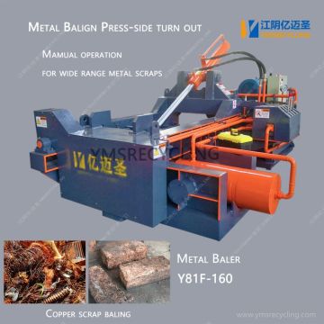 Copper Scrap Metal Baler Machine