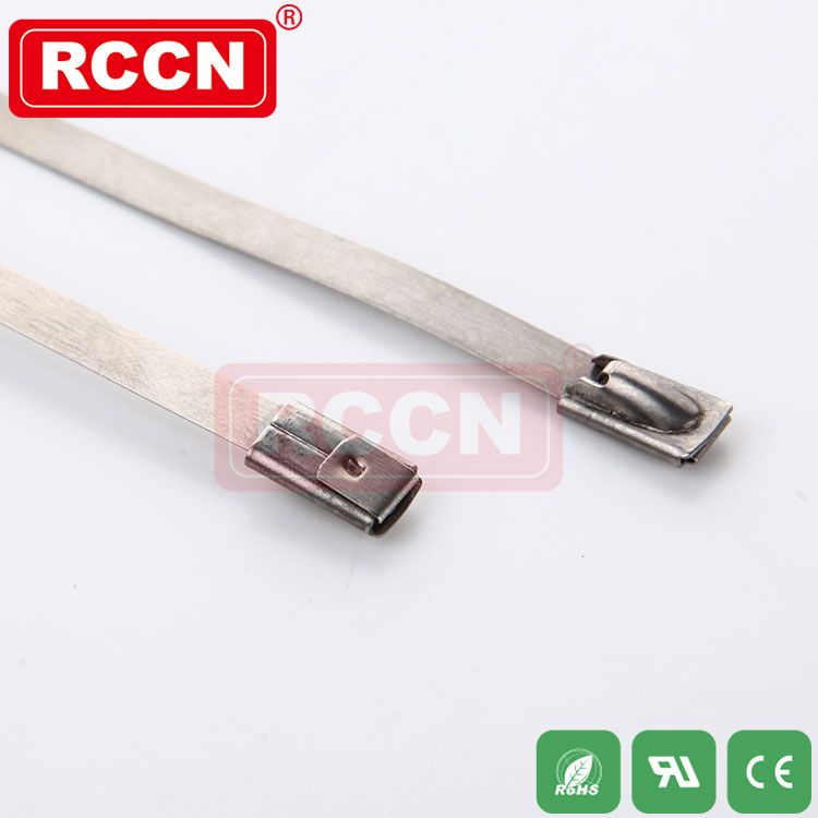 RCCN 304 Stainless Steel Cable Ties ML240ST Steel Wire Ties Steel Locking Tie Wraps Industrial Accessory