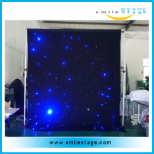 lighting led star  drop curtain stands