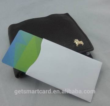 New Product! RFID blocking sleeves Credit Card sleeve