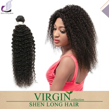 Hot Sale Kinky Curly Human Hair Weave 100% Virgin Remy Brazilian Human Hair Weave