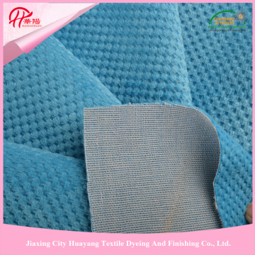 Kintted Brushed Velboa Fabric Embossed Velboa Fabric For Upholstery