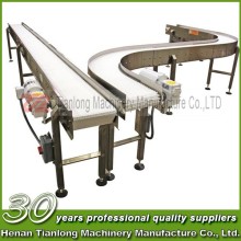 Electric motor sandwich belt conveyor spiral belt conveyor china belt conveyor
