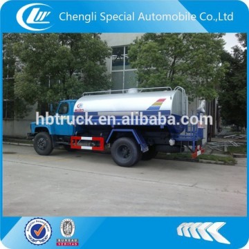 8000 liters china water tank trucks sale