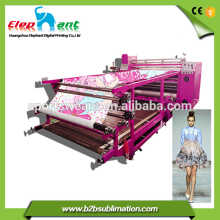 Large format sublimation roll heat transfer /rotary calander for sublimation transfer