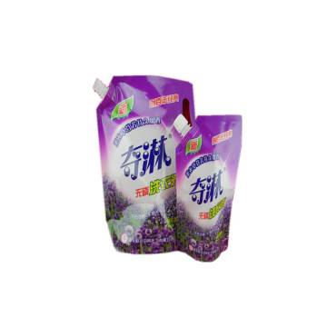 2KG stand-up for liquid-soap laundry detergent packaging