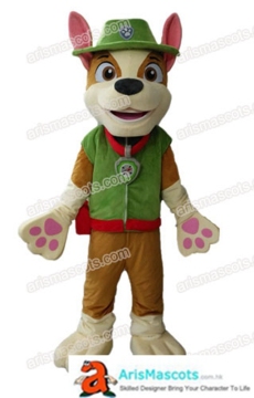 Paw Patrol Tracker Mascot costume, cartoon mascots, funny mascots made,custom made mascots