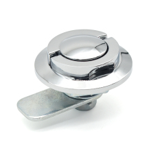 Zinc Alloy Folding Handle Cylinder Lock for Tongue Lock and Mailbox