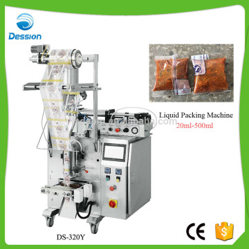 Semi-automatic Chilli Sauce Sachet Packing Machine Price DS-320Y