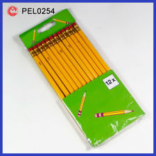 Sharpened Yellow Wooden Pencil Shape