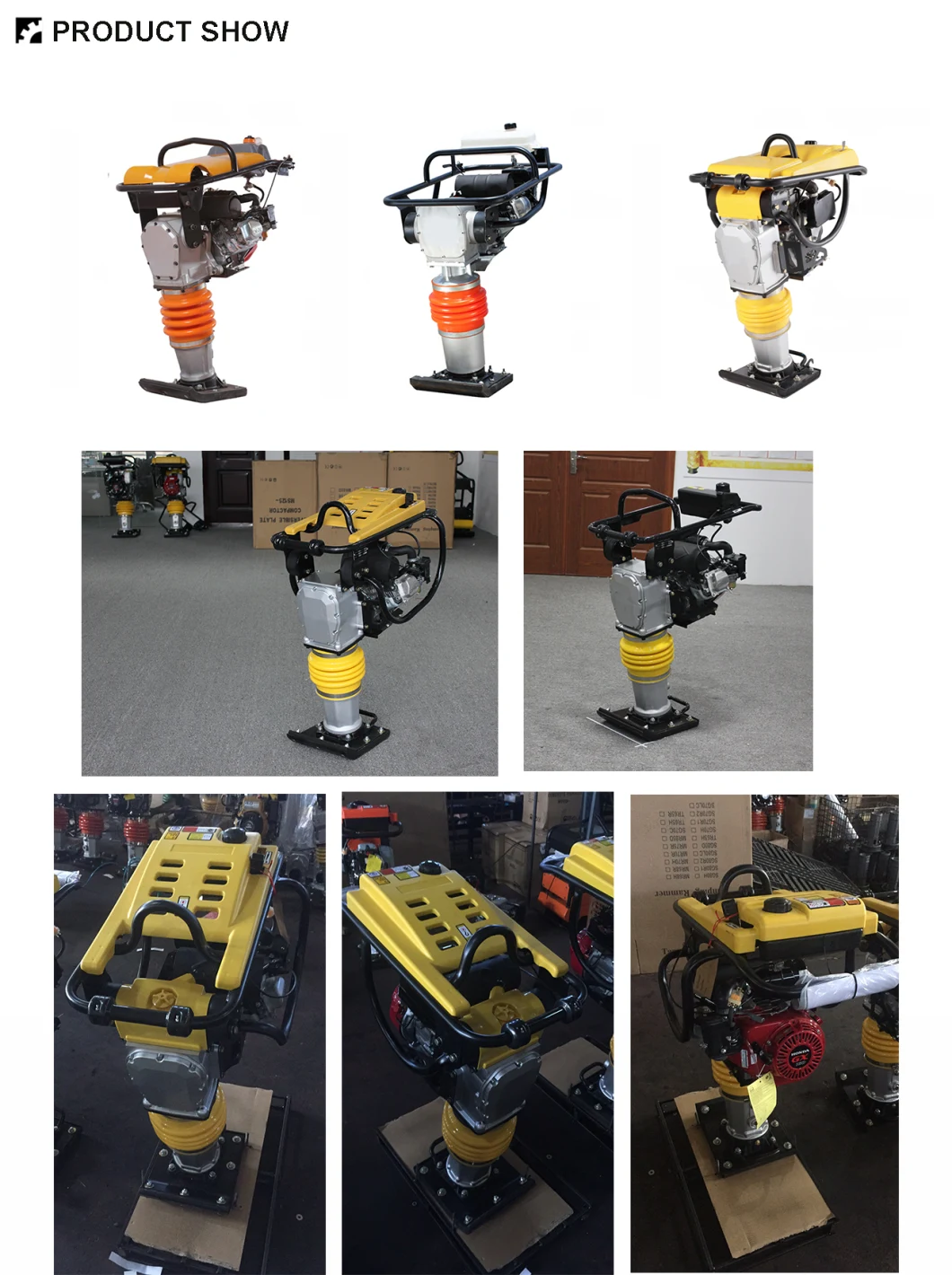 2022 Neues Hot China Hot Sales Diesel Tamping Rammer Compactor Lieferanten OEM Factory