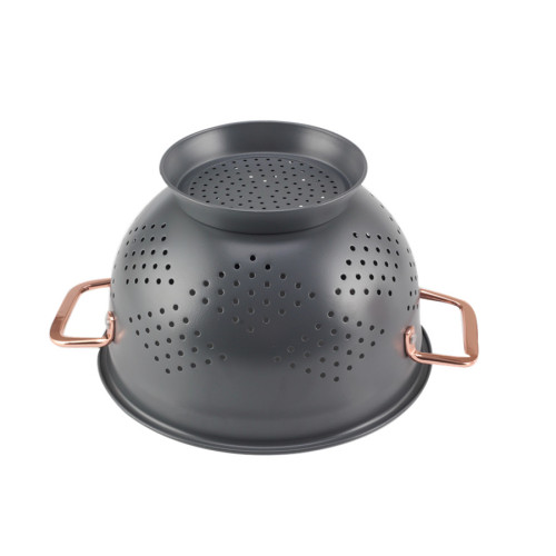 New Design Iron PowderCoated Colander Set of3pcs