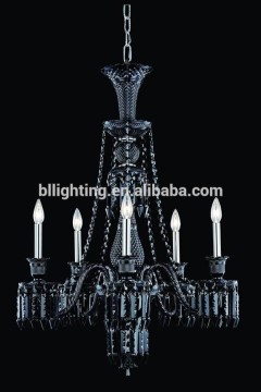 Zenith baccarat modern crystal black chandelier