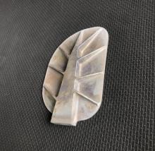 Aspherical wing mirror glass