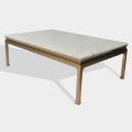 Modern furniture home coffee table marble top