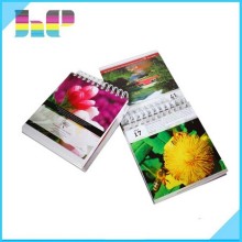 spiral binding custom table calendar wholesale promotional desk calendar