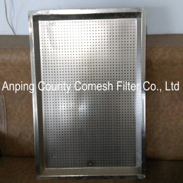 Stainless Steel perforated dehydration drying tray