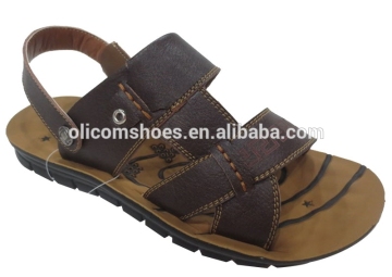 Men Arabic PU Sandals wholesale Arabic Men PU Leather Sandals