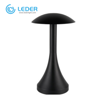 LEDER 7W Borne d&#39;éclairage champignon noir