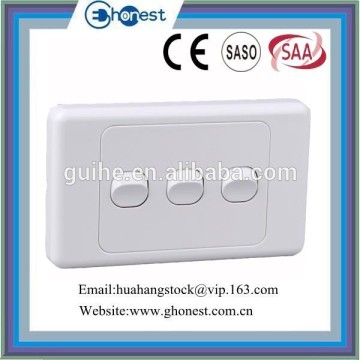 AS306 Australian type SAA approval wall light switch