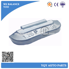 Zn casting/die costing clip on wheel balance weights