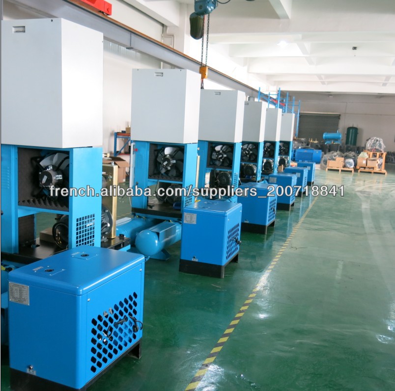 30hp integrated screw air compressor with filter