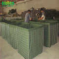 Square welded gabion box hesco military fence