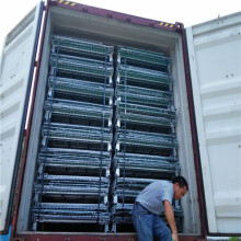 Storage cage on the shelves