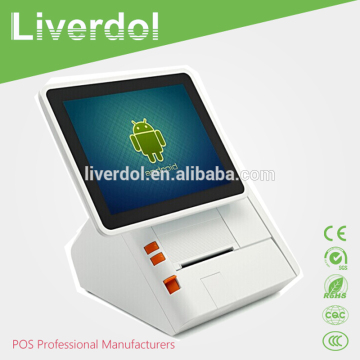 Projected Capacitive touch screen Android pos terminal , touch screen pos system