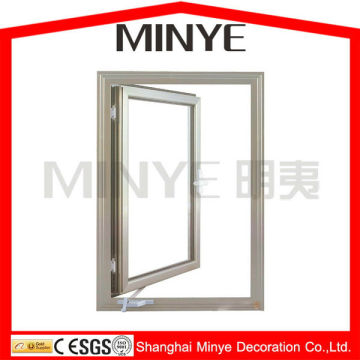 Chinese UPVC windows with hinge/UPVC profile UPVC window
