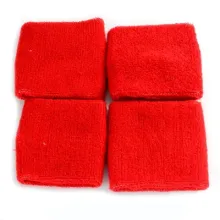 Sport Cotton Wristband Wrist Sweatbands Wrist Support for Tennis