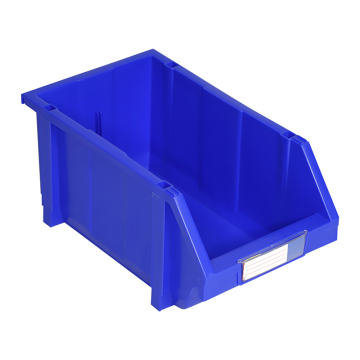 Front Opening Plastic Storage Box for Small Parts: Stackable and Pickable Warehouse Bin