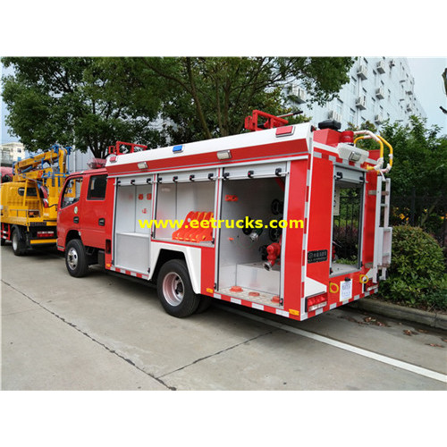 Camions de pompiers spéciaux Dongfeng de 1000 gallons