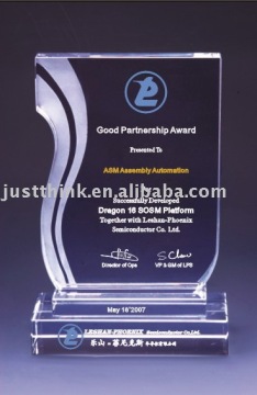 crystal award base
