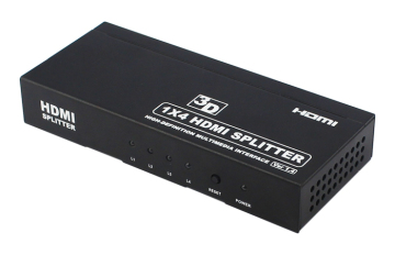 hdmi splitter 3D 1080p 4 ports distribution