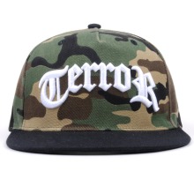 Fashion custom snapback caps 5 panel desert camo adjustable snapback caps