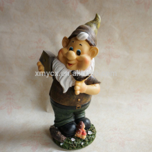Modern little man gnome figure resin dwarf statue garden