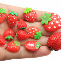 Top Quality Assorted of Strawberry Flatback Fruit Craft for Hairbow Center Ornament