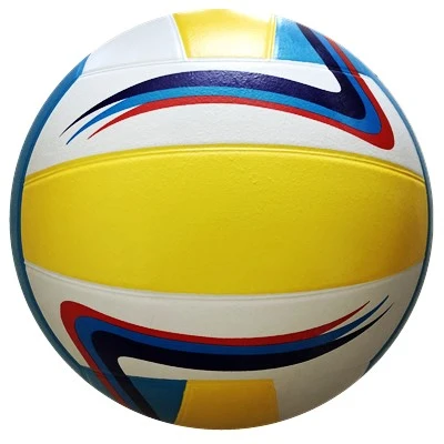 Colorful Smooth Surface Rubber Volleyball Size 5