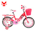Bicicleta de meninas com banco traseiro
