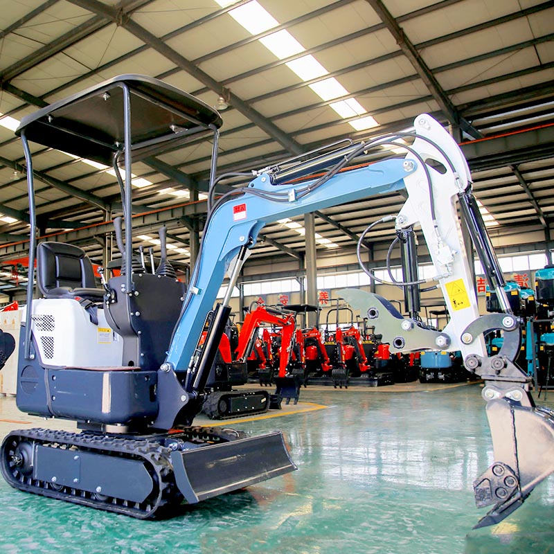 รถขุดขนาดเล็กไฮดรอลิก 1 ตัน Micro Mini Excavator