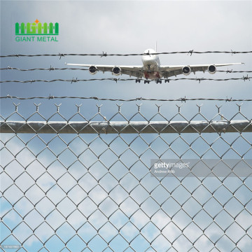 Airport weld security fencing