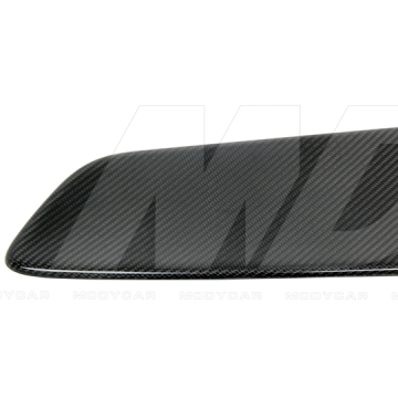 Carbon Fiber Rear Door Panel Compatible with 2015-2016 Ford Mustang