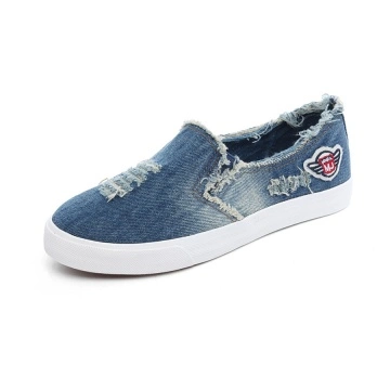 sapato de lona feminino