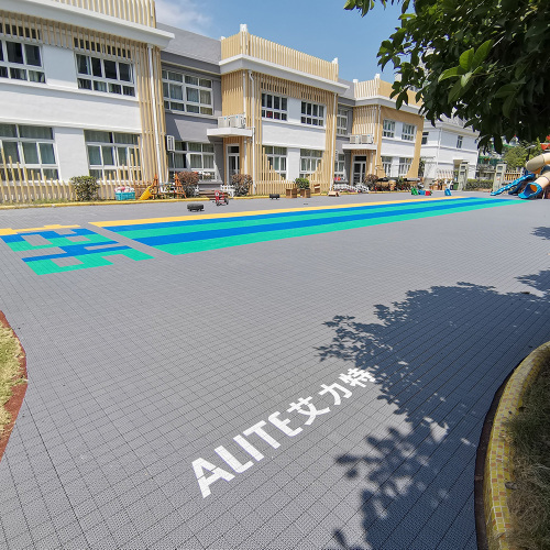 Outdoor Interlock Sportplatzfliesen für Kinderspielplatz