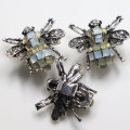 Wholesale Alloy Colorful Simulation Insect Charms Home Ornament Decoration Accessories Metallic Jewelry Making