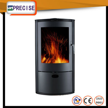 Modern Barrel Wood-burning stove